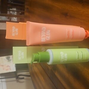 Avon Beyond Glow Skincare Duo , Gentle Foaming Cleanser & Melting Balm Cleanser.